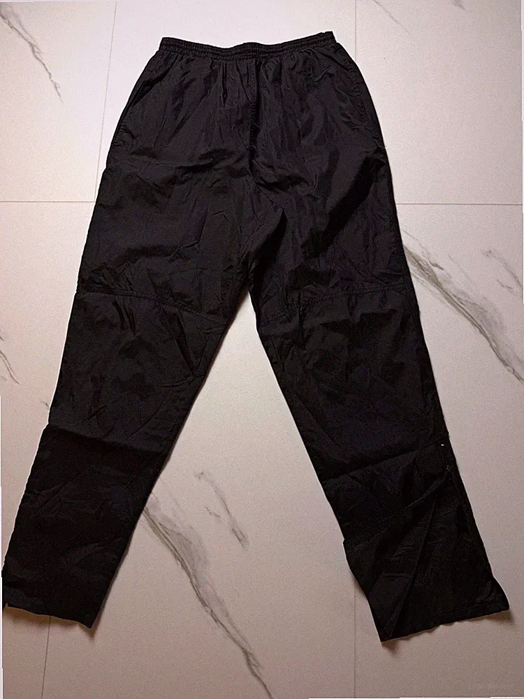 Nike Herren Jogginghose M Schwarz Polyester elastischer Bund