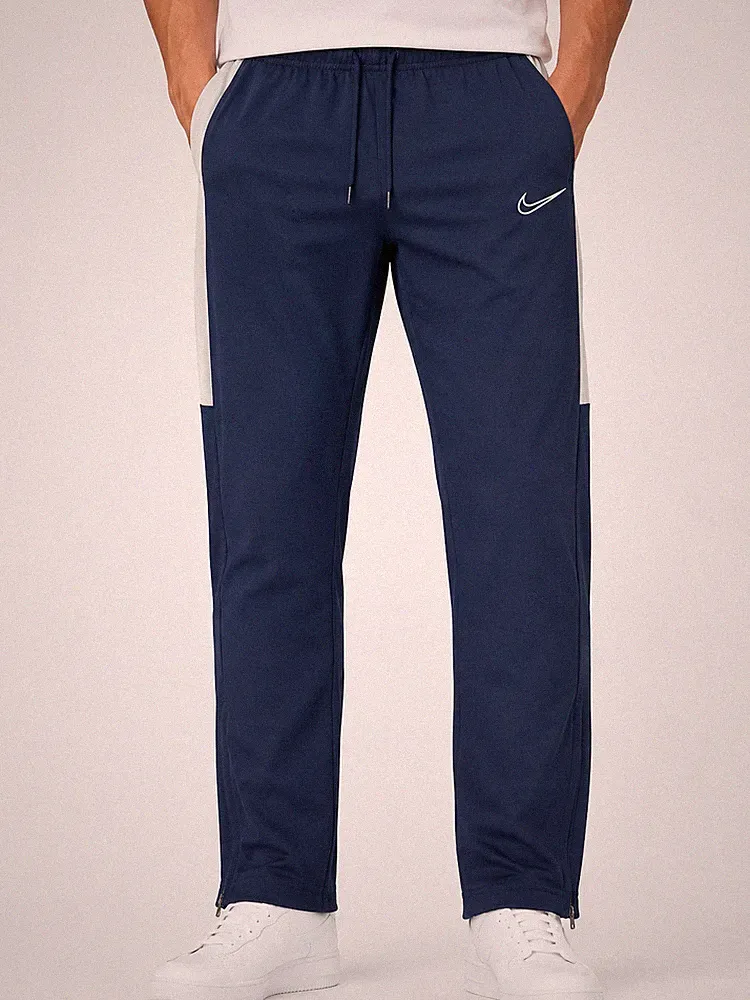 Nike Herren Jogginghose Navy Größe M Kordelzug Leichtes Performance Material