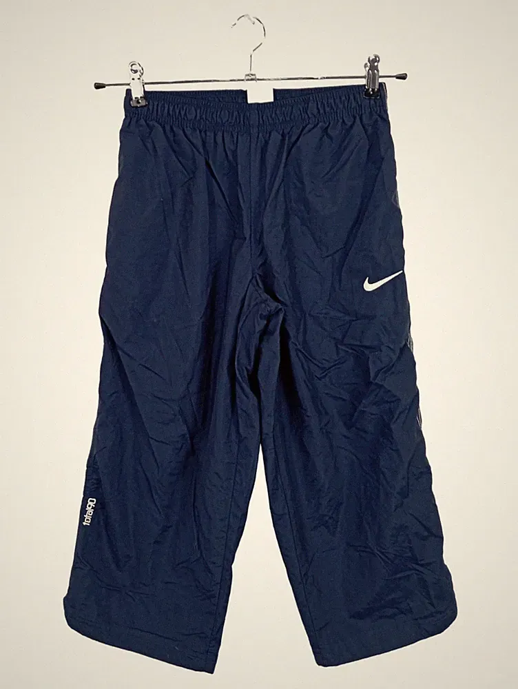 Nike Herren Jogginghose Sportlich Gr. 46 Blau Trainingshose Nylon