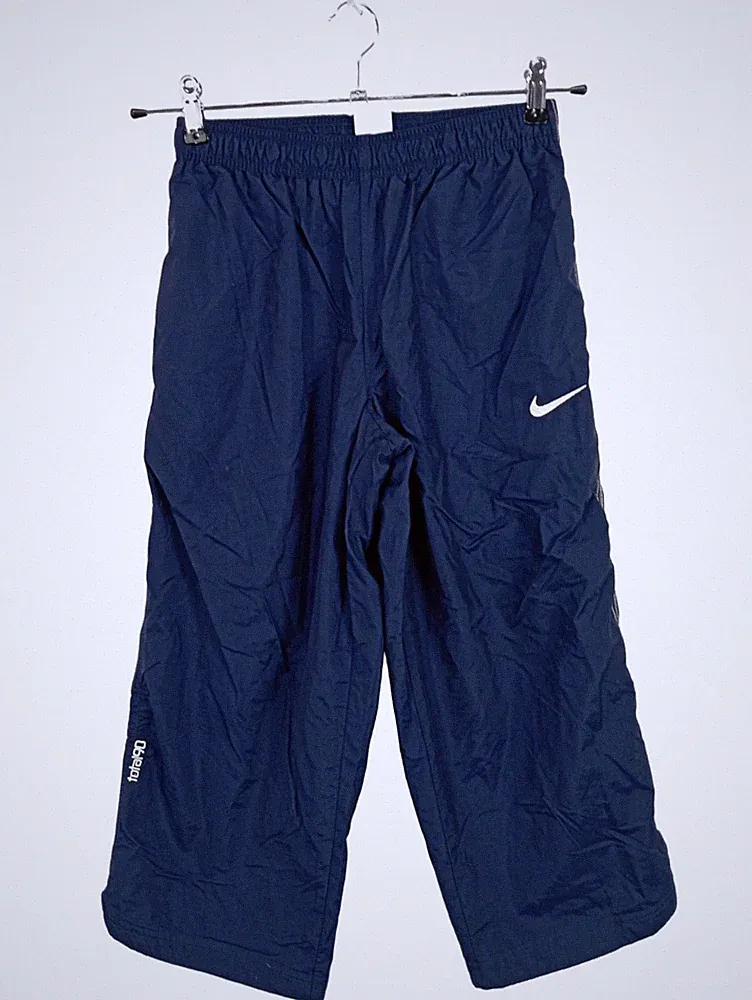 Nike Herren Jogginghose Sportlich Gr. 46 Blau Trainingshose Nylon
