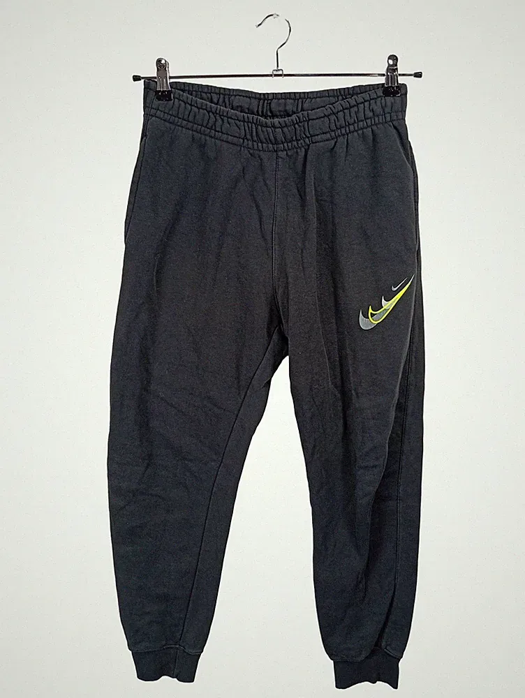 Nike Herren Jogginghose Swoosh Grau Gr. S Sweatpants Sporthose