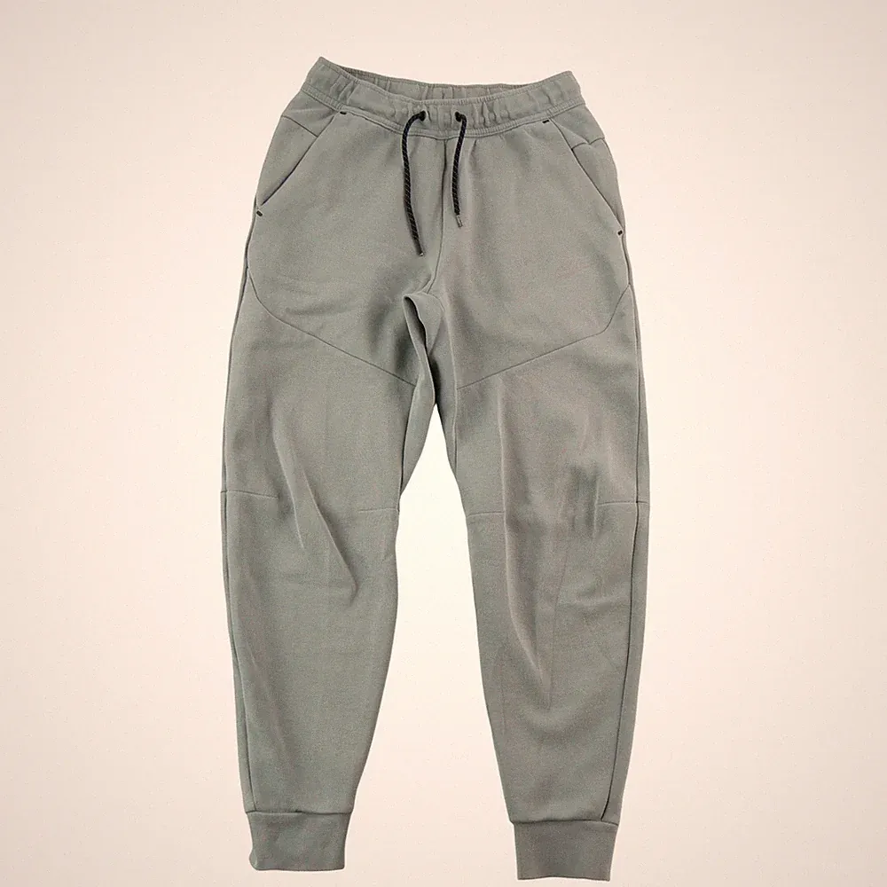 Nike Herren Jogginghose Tech Fleece Grau Weiß Größe XS #QWE1229