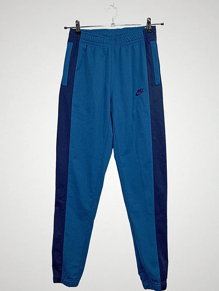 Nike Herren Jogginghose Trainingshose Blau Gr. S Sport Freizeit