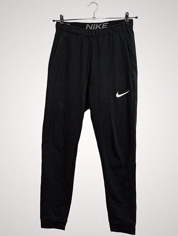 Nike Herren Jogginghose Trainingshose Schwarz Gr. S 46 Sporthose Baumwolle