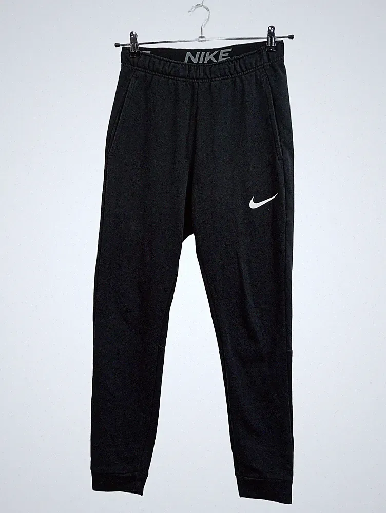 Nike Herren Jogginghose Trainingshose Schwarz Gr. S 46 Sporthose Baumwolle