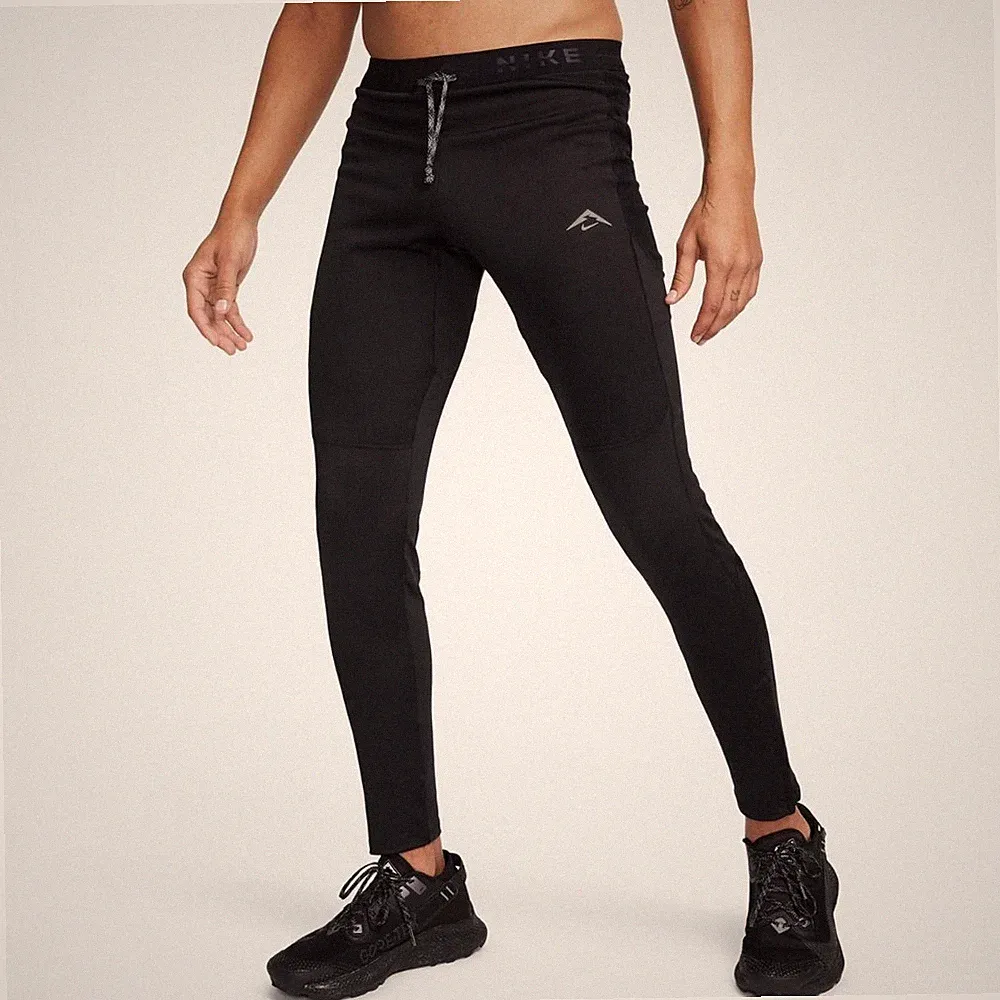 Nike Herren Leggings Hose Lunar Ray Winter Tights FB8599-010 Trail Jogging Neu S