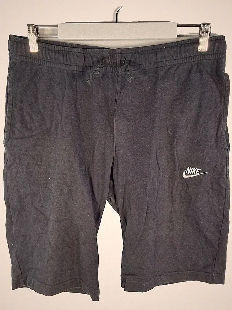 Nike Herren Sport Shorts Schwarz Gr. M Baumwolle Jogginghose kurz