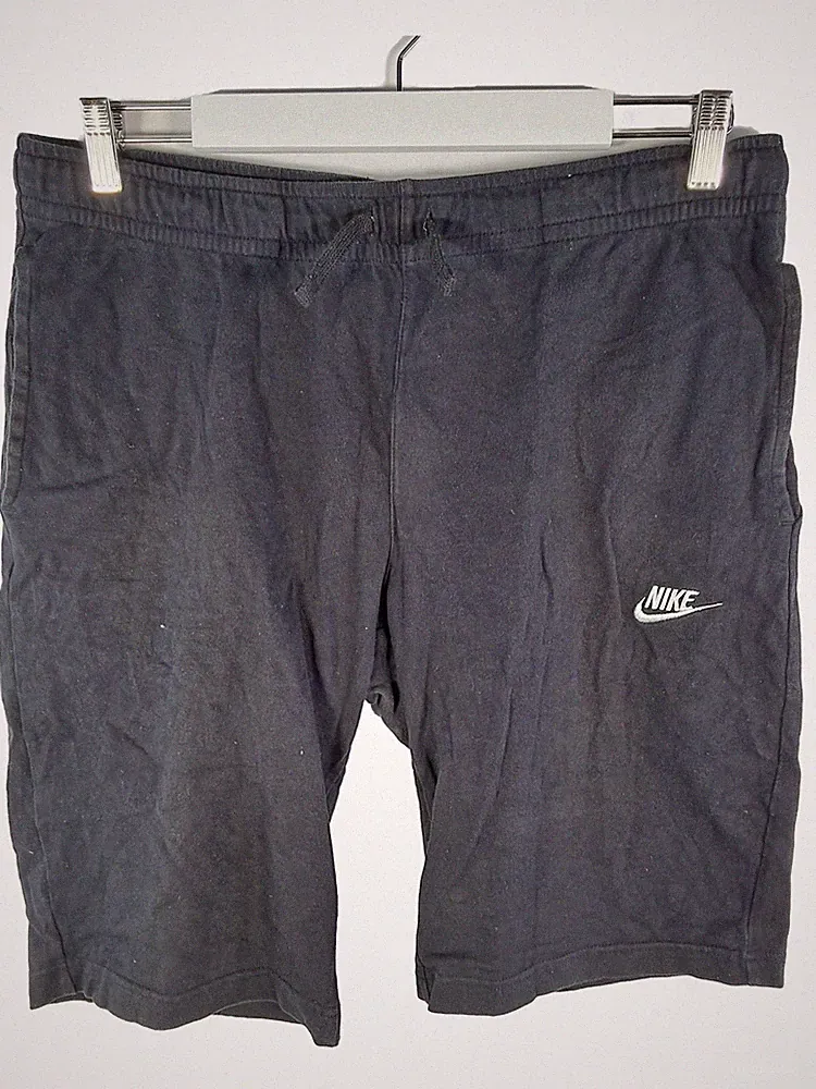 Nike Herren Sport Shorts Schwarz Gr. M Baumwolle Jogginghose kurz