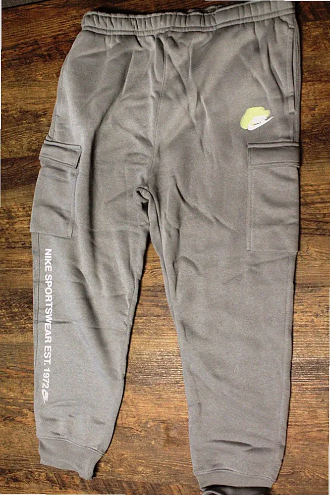 nike Herren Sportswear Club Fleece Cargohose fd0417-073, Gr: XL