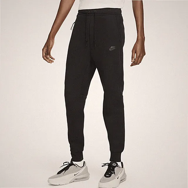 NIKE Herren Tech Trainingshose Schwarz FB8002-010