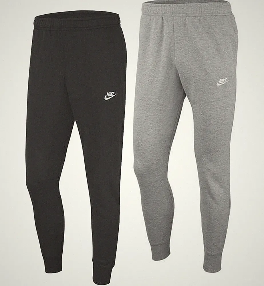 Nike Herren Trainingshose Freizeit Sport Jogging Hose Club Fleece Cuff BV2671