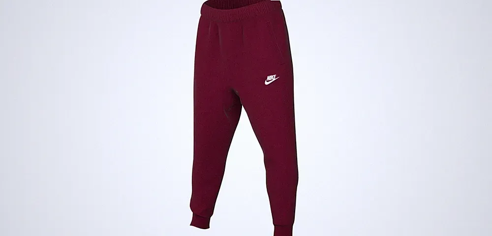 Nike Herren Trainingshose Jogging Hose Club Fleece Cuff BV2671 677 Team Red OL