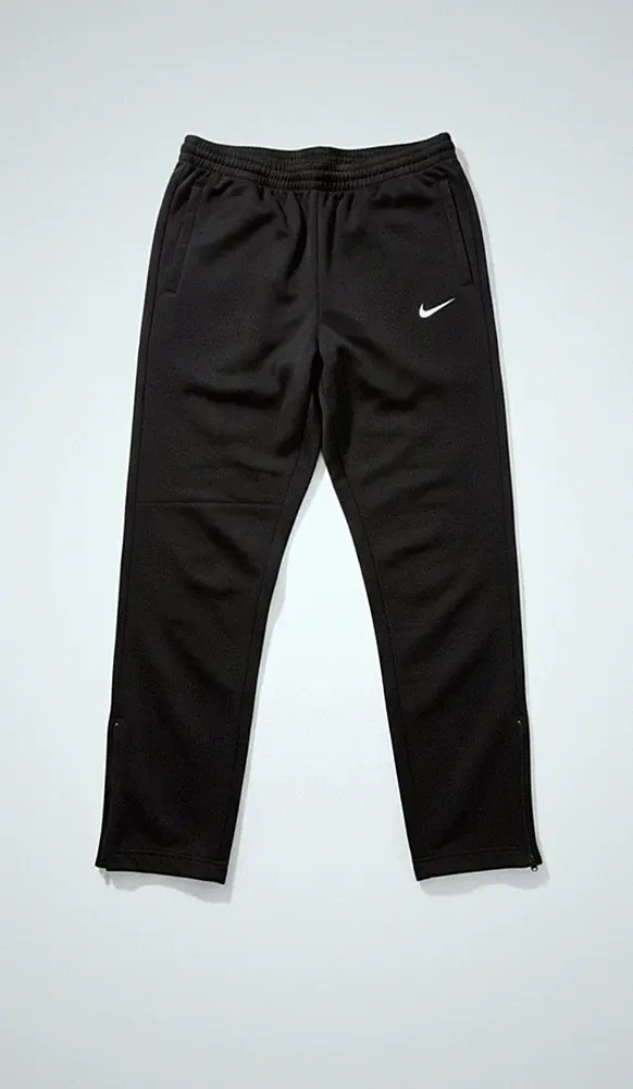 Nike Jogger Schwarz Baggy Trainingshose Swoosh Streetwear Größe M