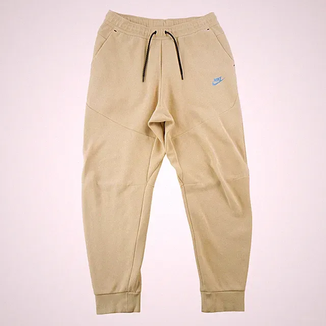 Nike Jogging Tech Fleece Jogginghose Slim Fit Herren Größe L Beige #QWE1657