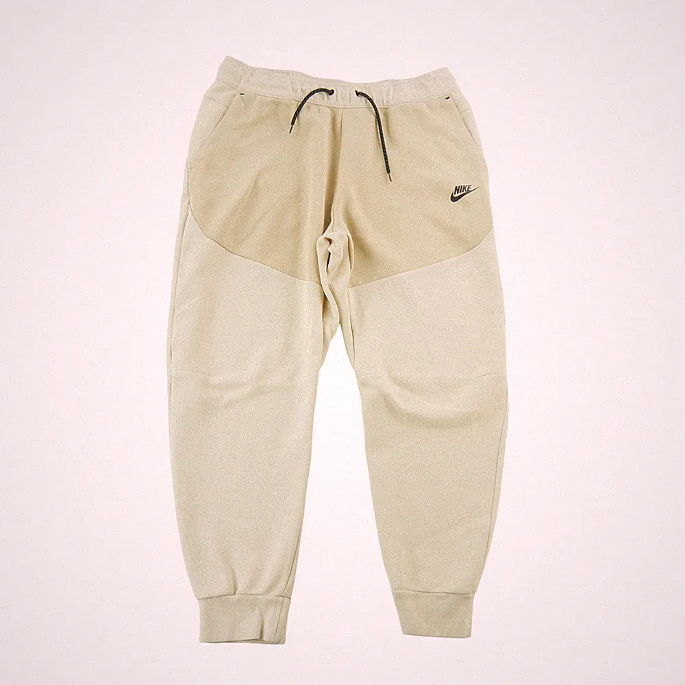 Nike Jogging Tech Fleece Sportswear Herren Größe L Beige #QWE1484