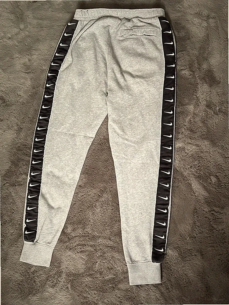Nike Jogginghose Grau S Herren Sportswear Jogger Swoosh