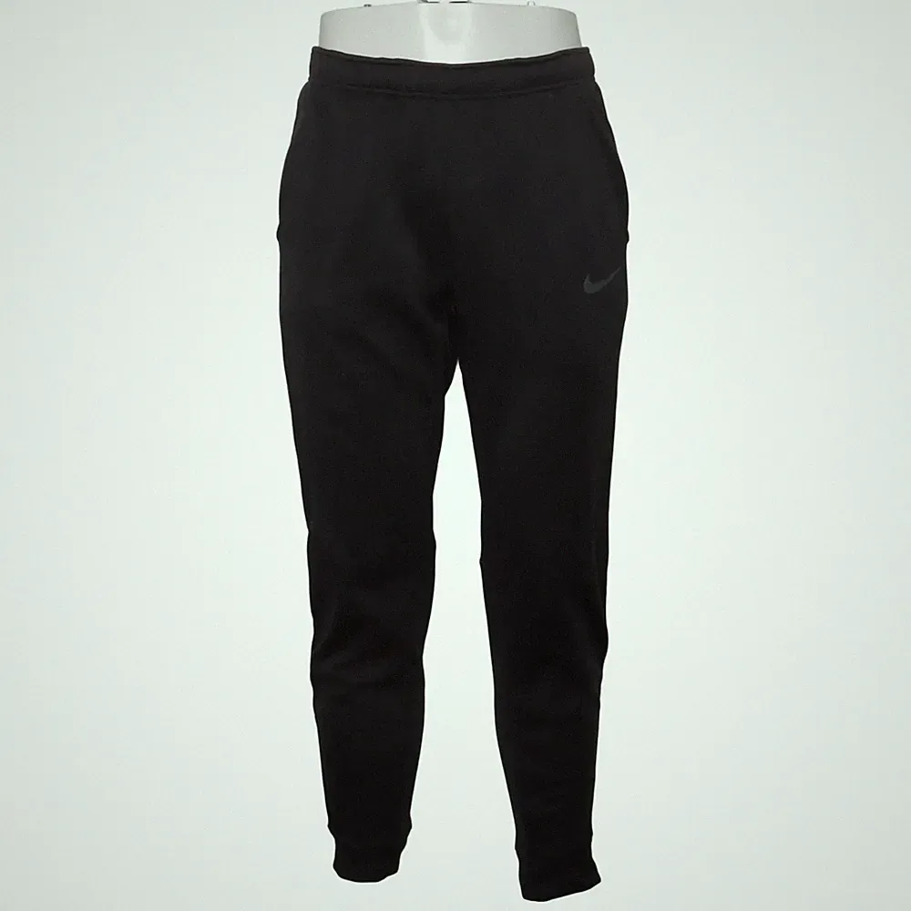 Nike, Jogginghose, Größe: 40, Therma-Fit, Schwarz, Polyester, Einfarbig #wa1