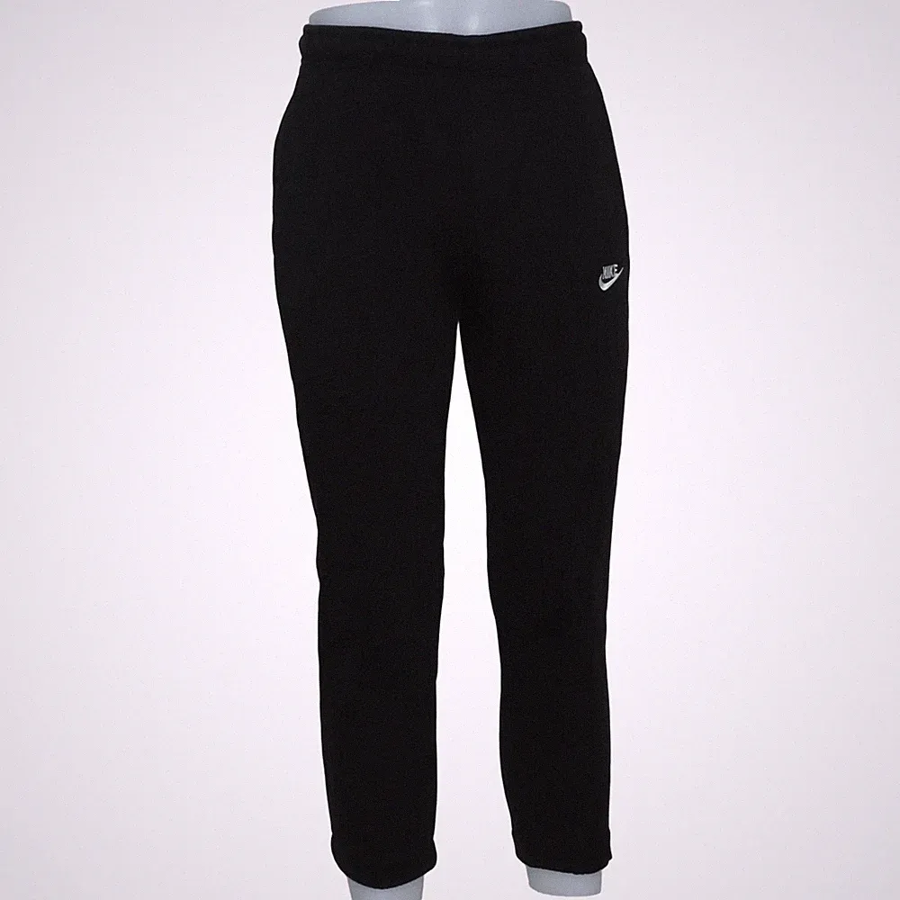 Nike, Jogginghose, Größe: 50/52, Schwarz, Baumwolle, Einfarbig, Herren #tZw
