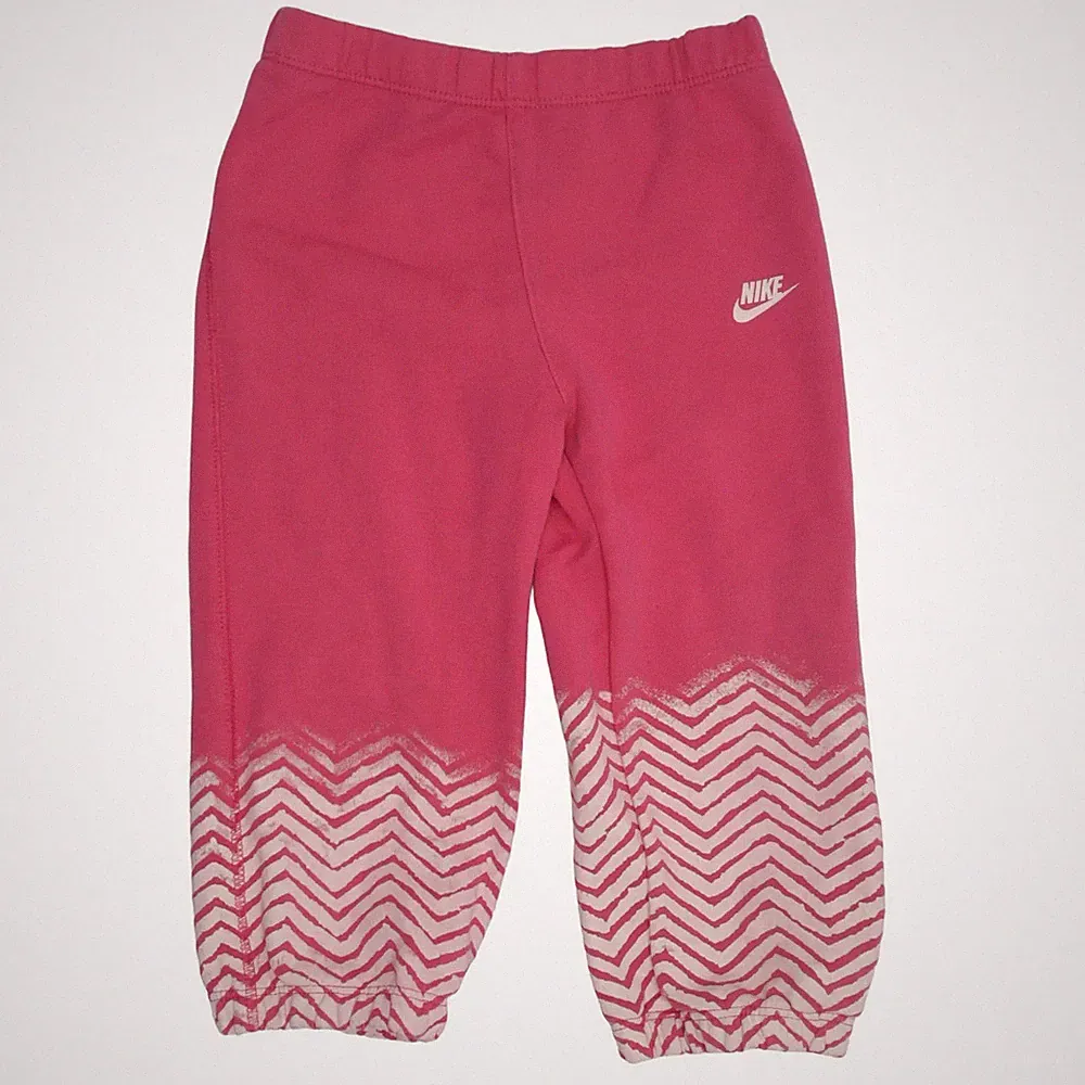Nike, Jogginghose, Größe: 85, Pink, Baumwolle/Elasthan/Polyester, Chevron #FRj
