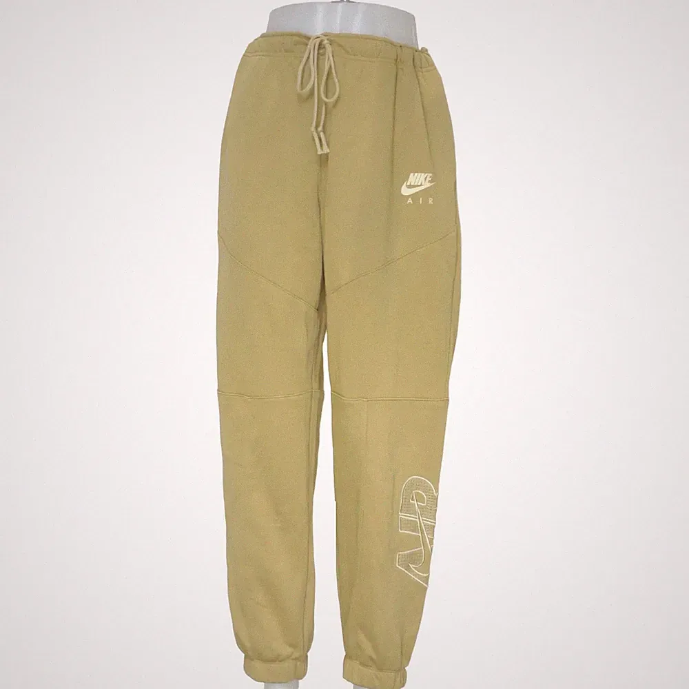 Nike, Jogginghose, Größe: L, Beige, Baumwolle/Polyester, Sweat, Herren #aQM