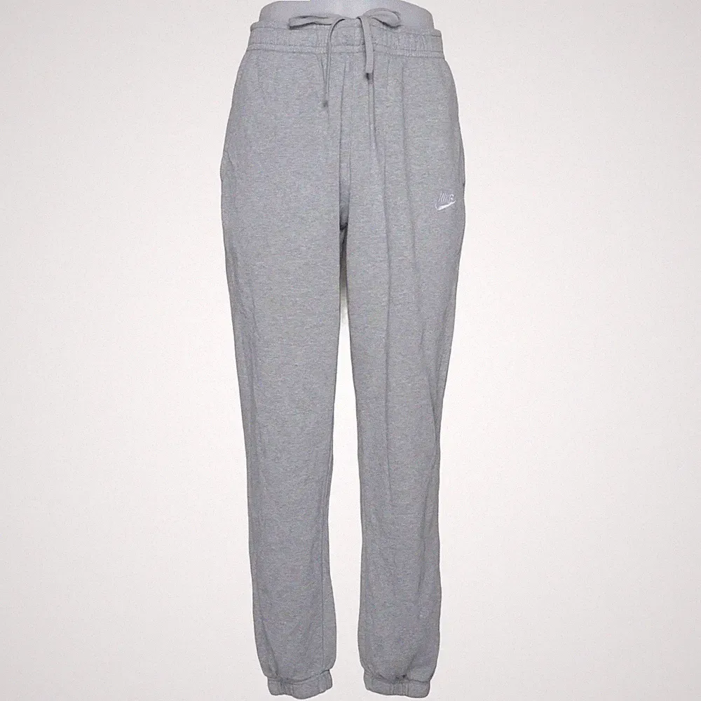 Nike, Jogginghose, Größe: L, Grau, Baumwolle/Polyester, Einfarbig, Sweat #vjj