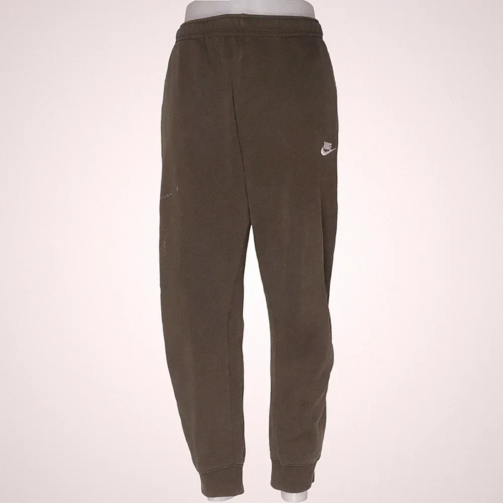 Nike, Jogginghose, Größe: L, Grün, Baumwolle, Einfarbig, Herren #fB6