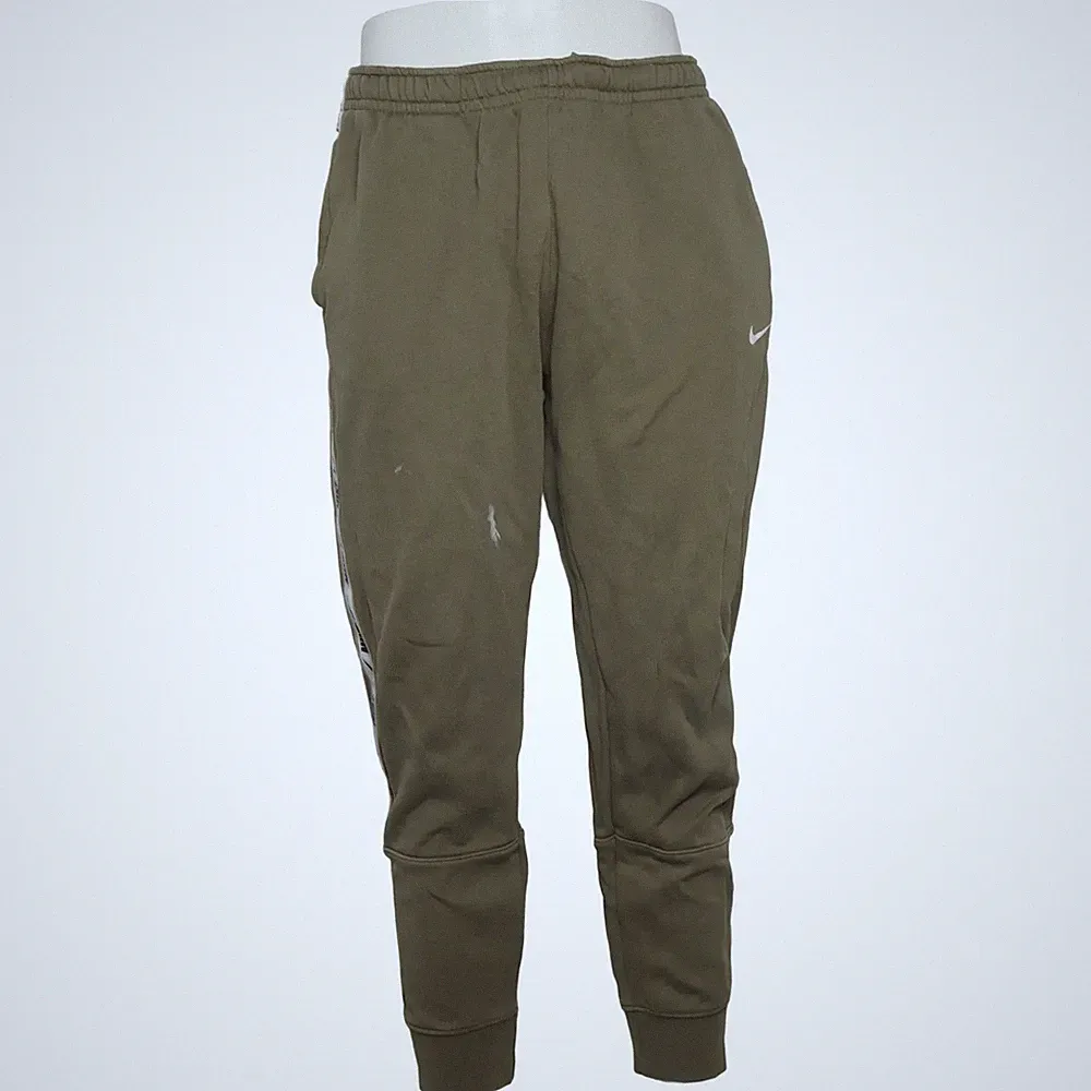 Nike, Jogginghose, Größe: L, Grün, Baumwolle/Polyester, Print, Herren #7XX