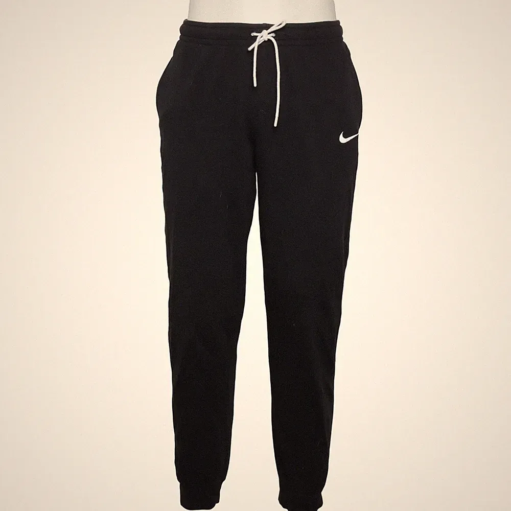 Nike, Jogginghose, Größe: L, Schwarz, Baumwolle/Polyester, Einfarbig, Sweat #B41
