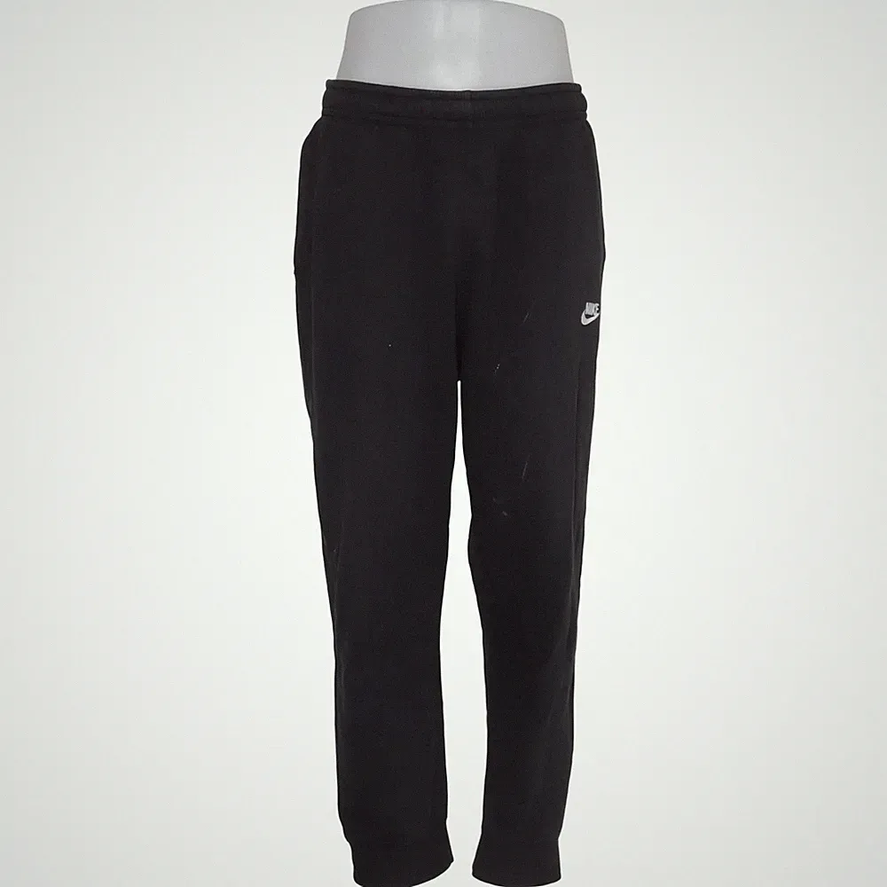 Nike, Jogginghose, Größe: L, Schwarz, Baumwolle/Polyester, Einfarbig, Sweat #l2M