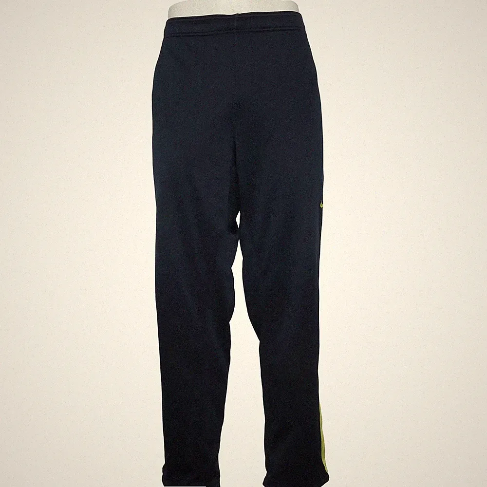 Nike, Jogginghose, Größe: L, Schwarz/Gelb, Polyester, Herren #TPK