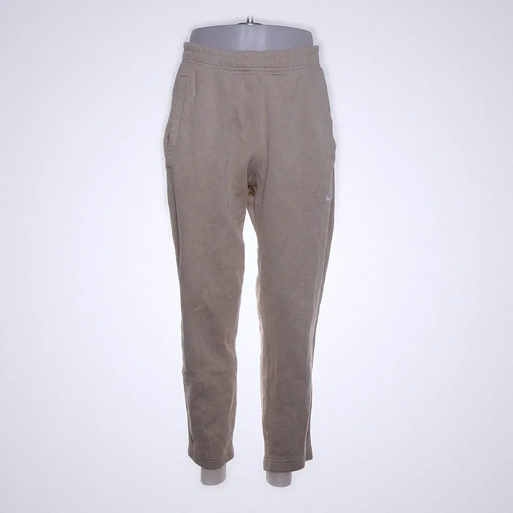 Nike, Jogginghose, Größe: M, Beige, Baumwolle/Polyester, Einfarbig, Herren #Awt