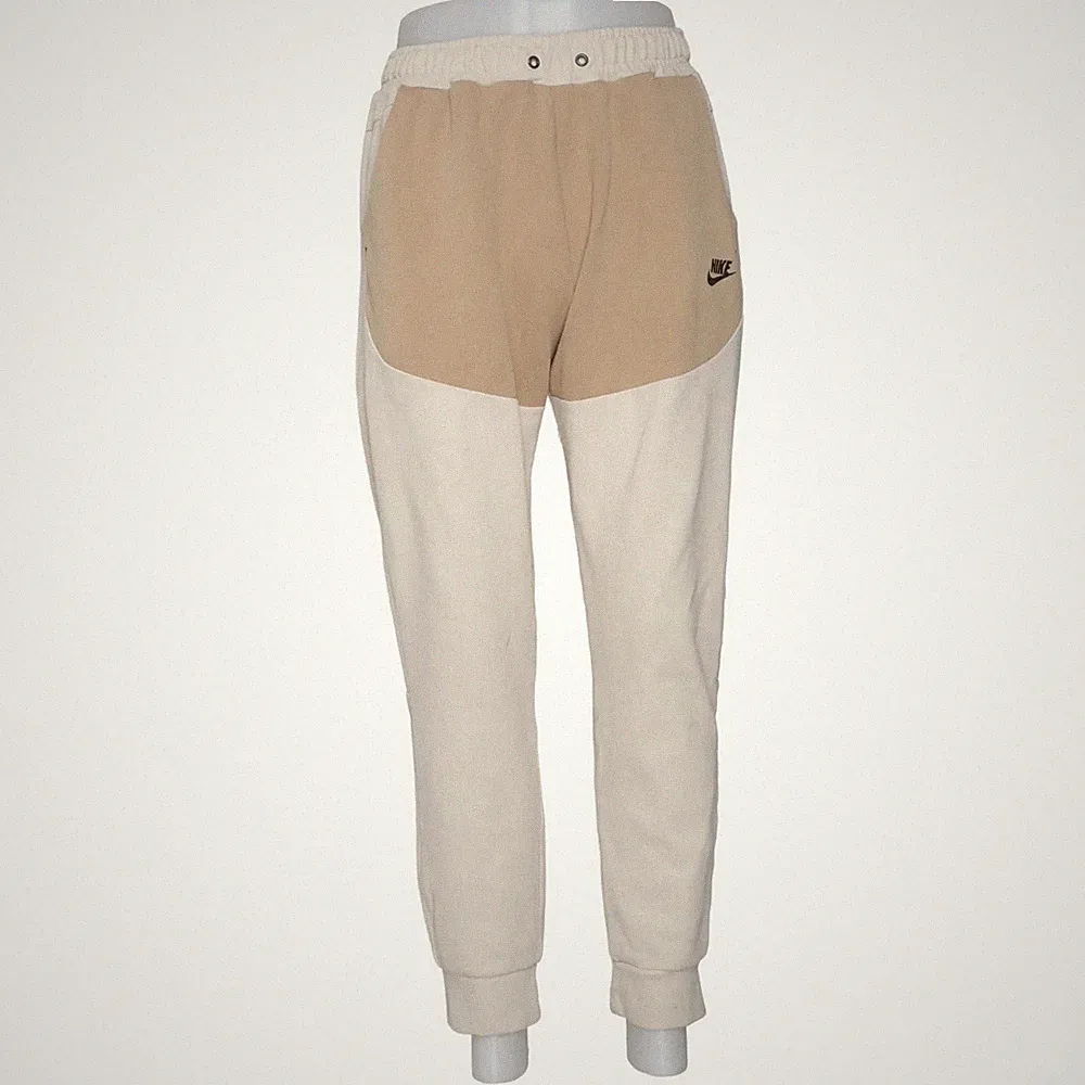 Nike, Jogginghose, Größe: M, Beige/Braun, Einfarbig, Herren #4c8