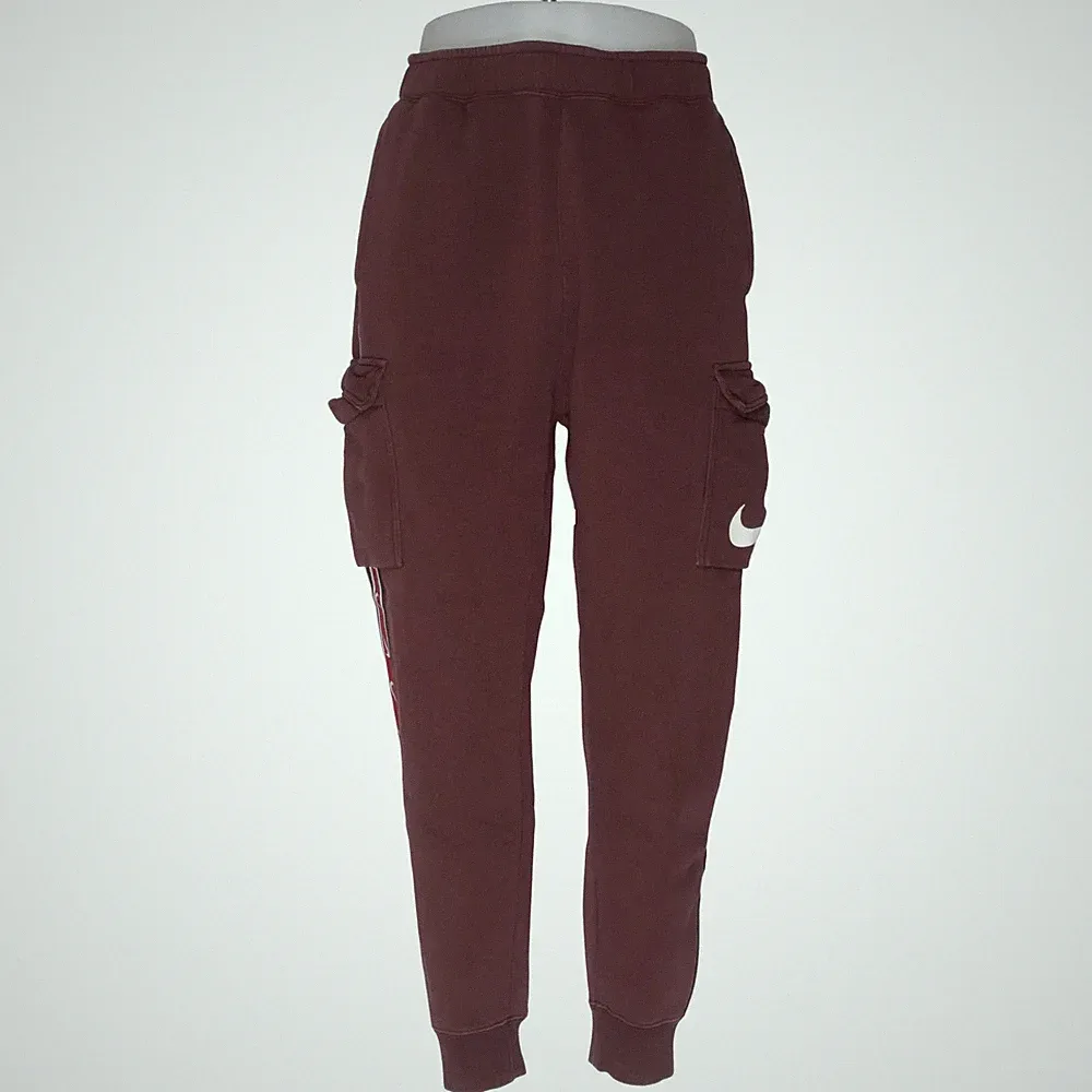 Nike, Jogginghose, Größe: M, Lila, Baumwolle/Polyester, Streifen, Herren #uEx