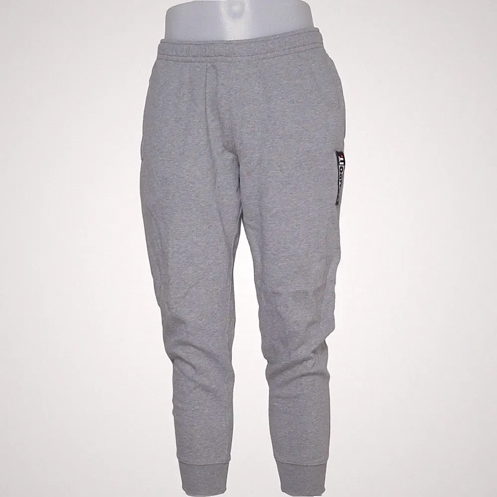 Nike, Jogginghose, Größe: S, Grau, Baumwolle/Polyester, Einfarbig, Herren #39N