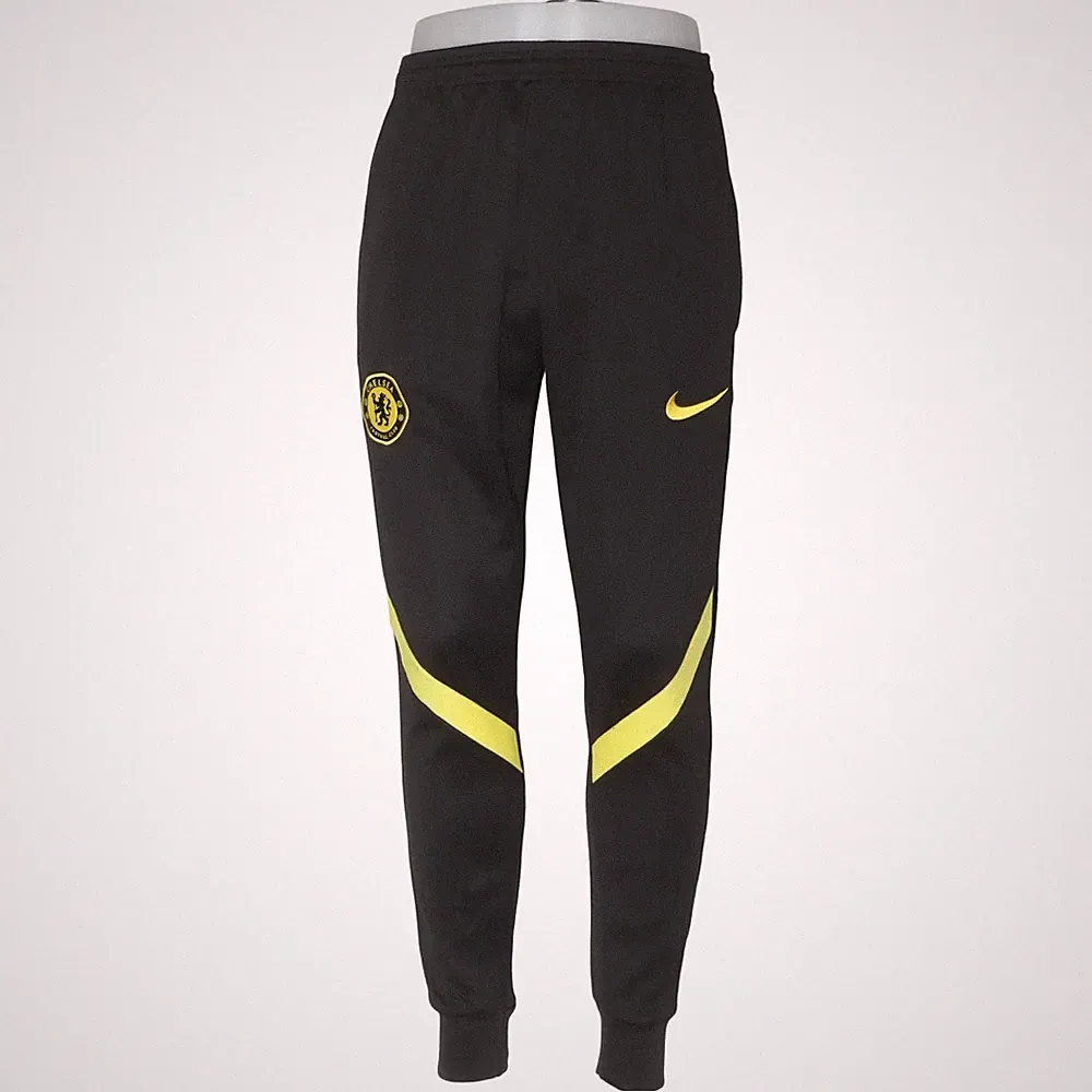 Nike, Jogginghose, Größe: S, Schwarz/Gelb, Polyester, Sonstiges, Herren #rRH