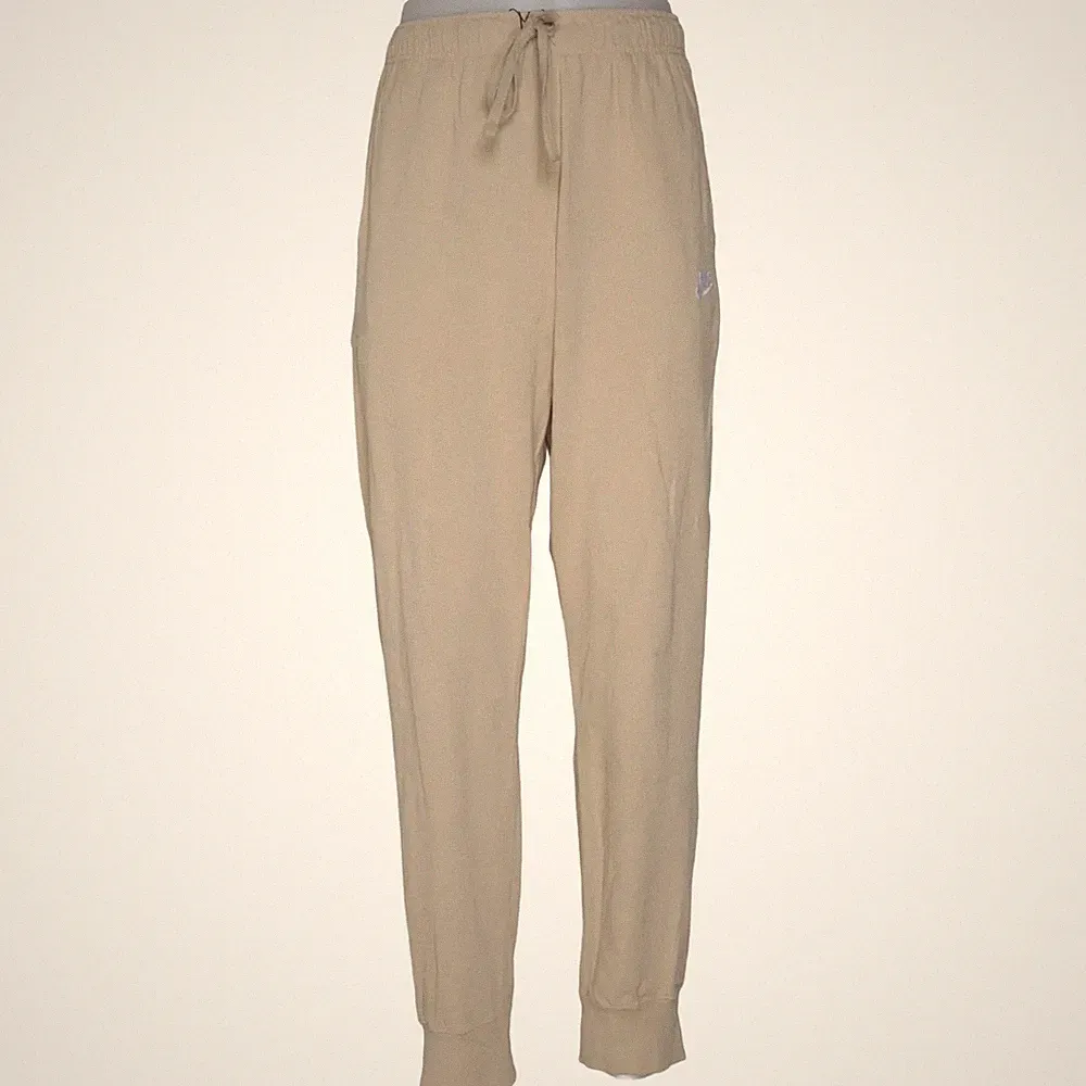 Nike, Jogginghose, Größe: XL, Beige, Baumwolle, Einfarbig, Herren #DZ9