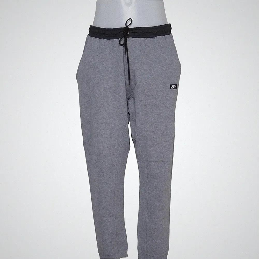 Nike, Jogginghose, Größe: XL, Grau, Baumwolle/Polyester, Einfarbig, Sweat #27i