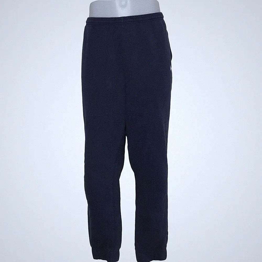 Nike, Jogginghose, Größe: XXL, Blau, Baumwolle/Polyester, Einfarbig, Herren #40v