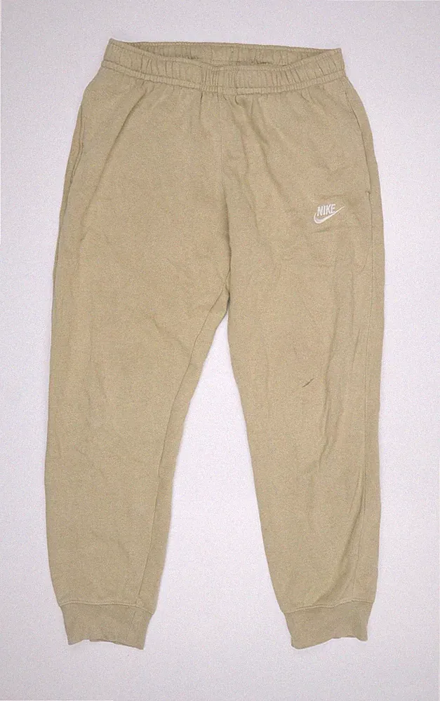 Nike Jogginghose Herren Beige S Regular Fit Gummibund