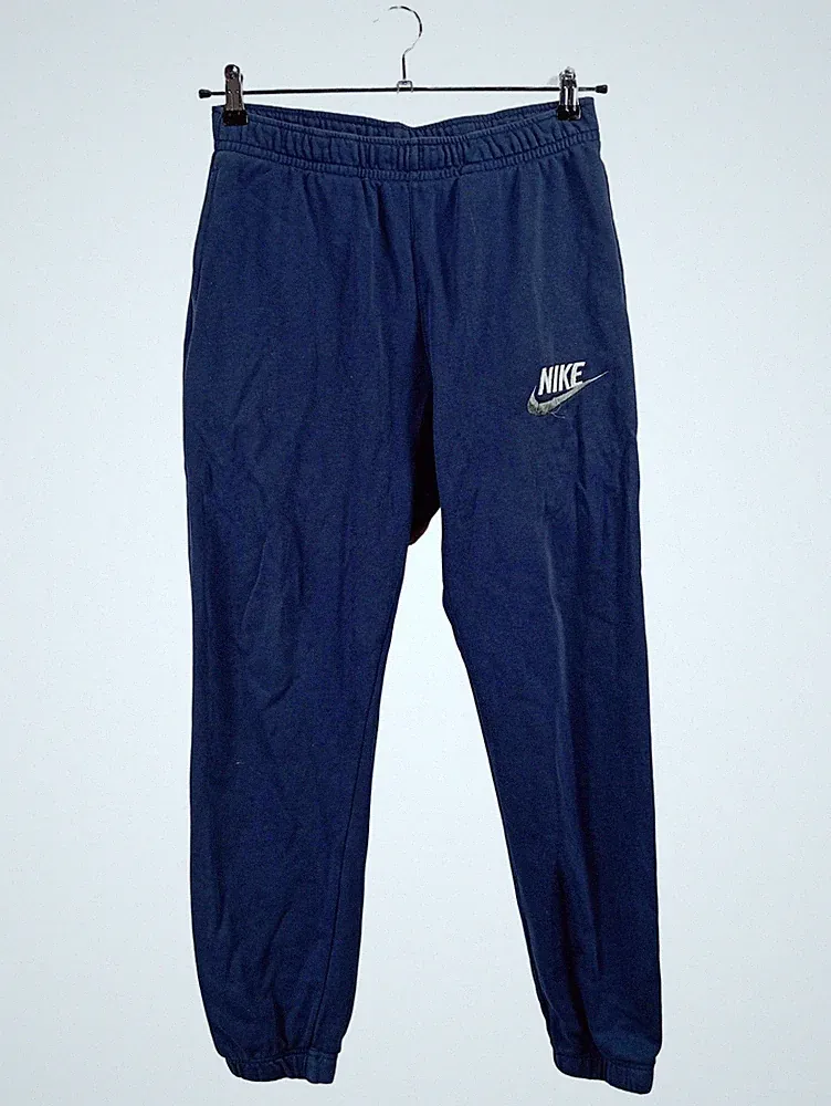 Nike Jogginghose Herren Blau Sportlich Baumwolle Gr. 38
