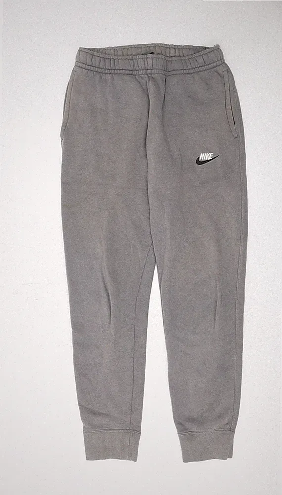 Nike Jogginghose Herren Grau Größe S Fleece Tapered Fit