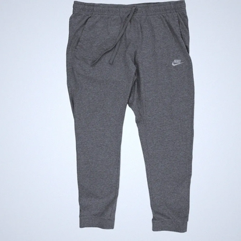 Nike Jogginghose Herren Grau Kordelzugbund Größe XL