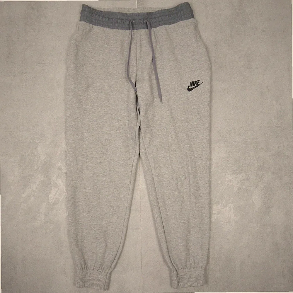 Nike Jogginghose Herren Grau M Regular Fit Streetwear Colorblock Jogger