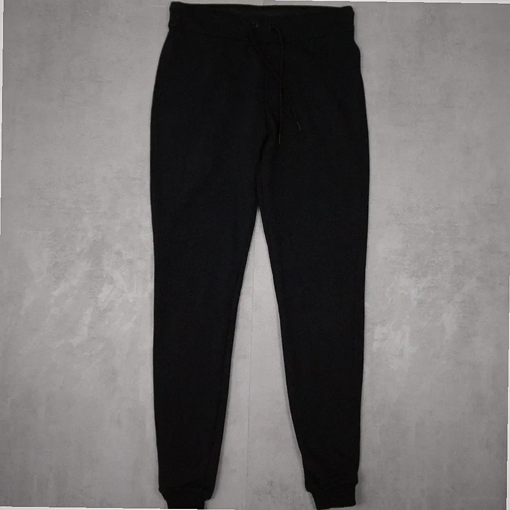 Nike Jogginghose Herren M Schwarz Tapered Fit Streetwear Fleece Baumwolle