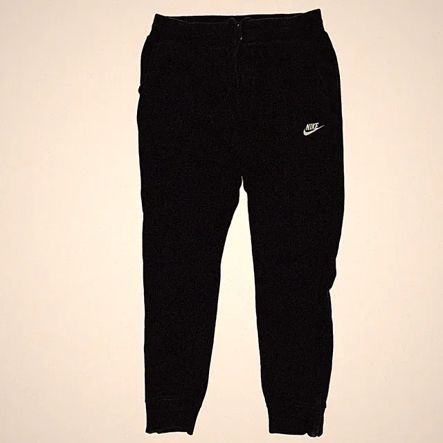 Nike Jogginghose Herren schwarz Kordelzugbund Größe L