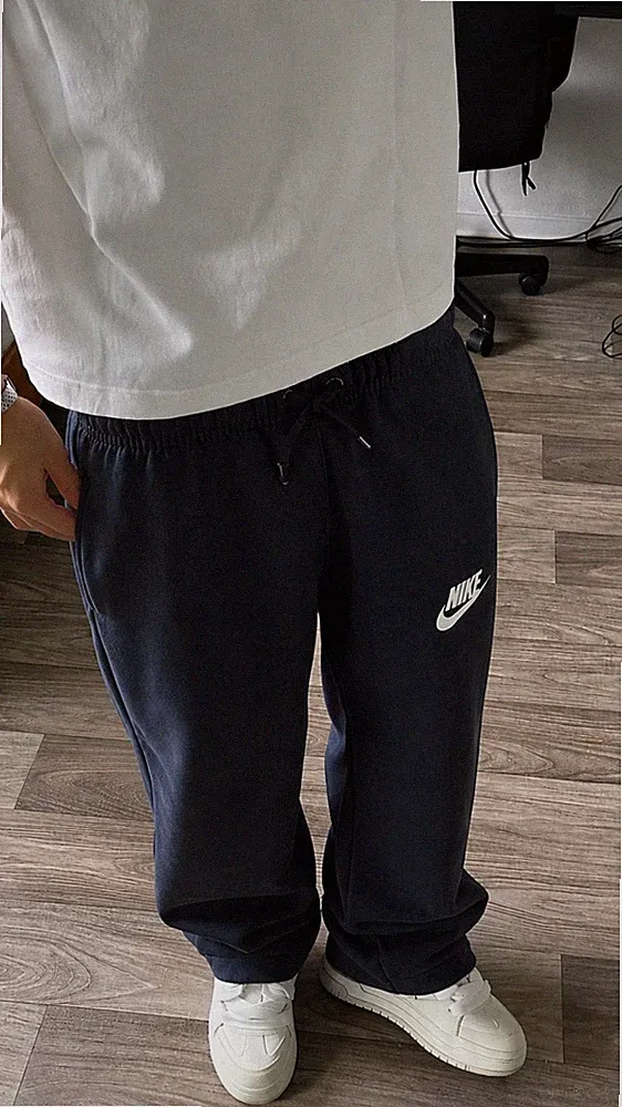 Nike Jogginghose Jogger Sweatpants Schwarz Fleece Just Do It Herren Gr. XL