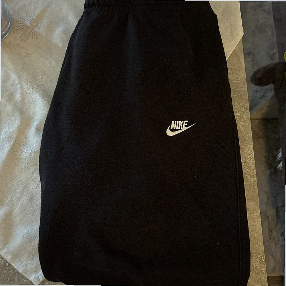 Nike Jogginghose, Schwarz Club Neu