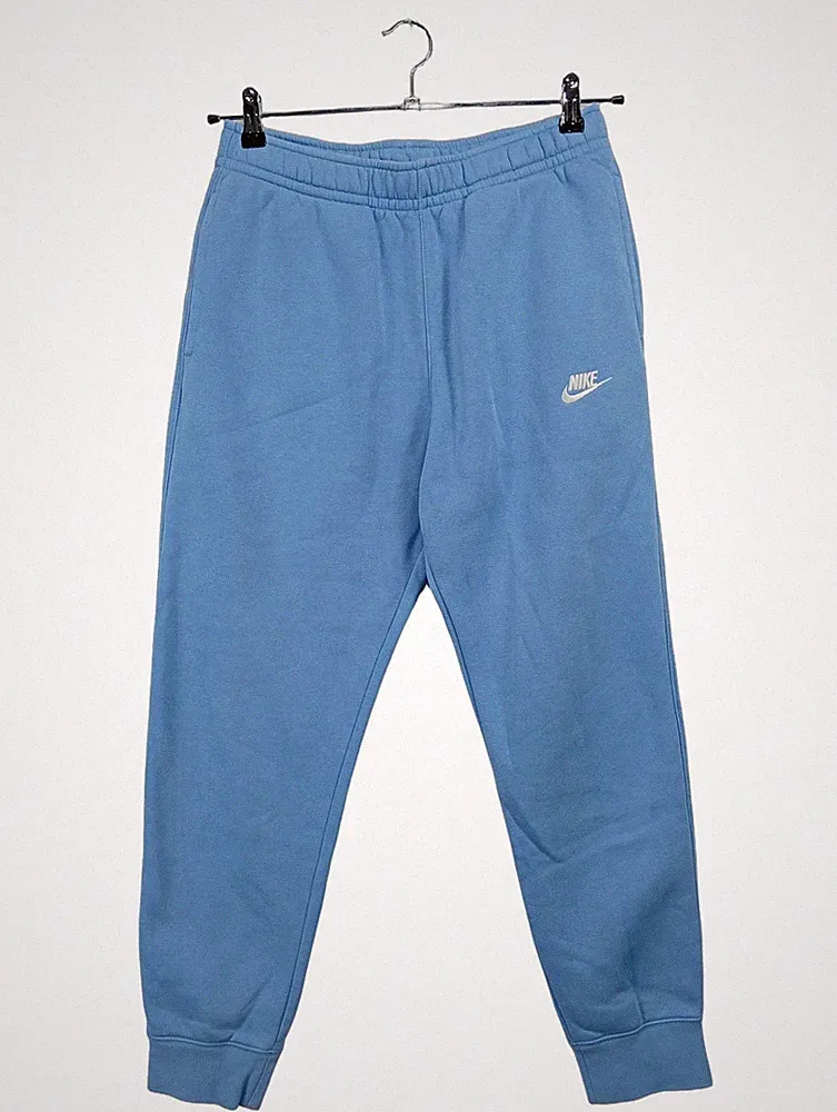 Nike Jogginghose Sweatpants Herren Blau Gr. 48 M Logo Hose