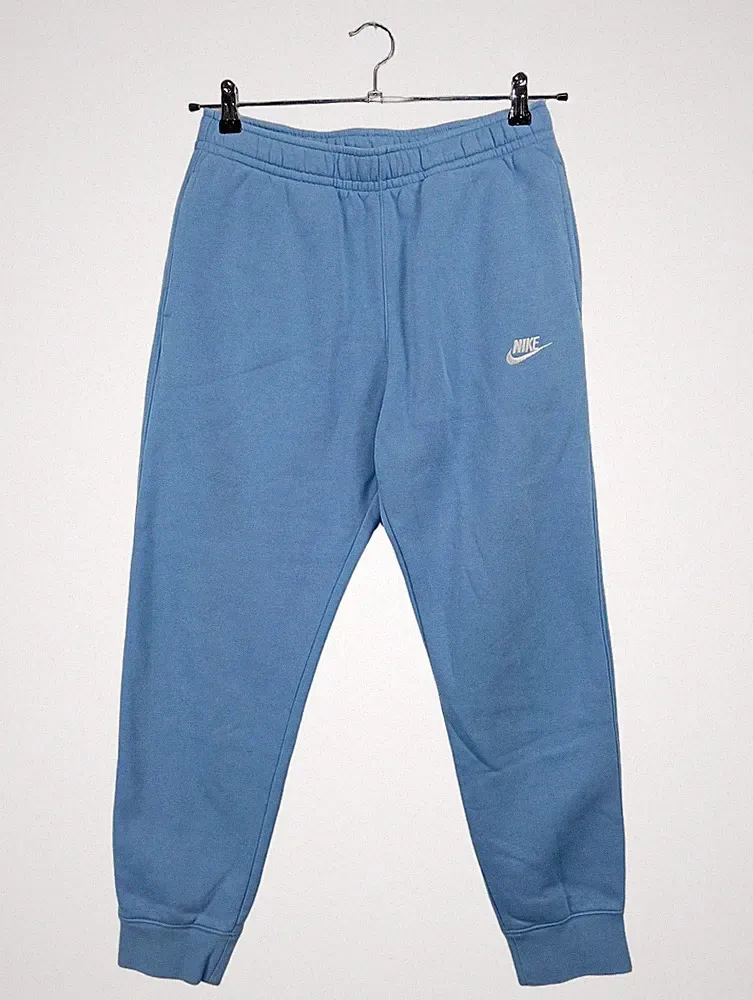 Nike Jogginghose Sweatpants Herren Blau Gr. 48 M Logo Hose