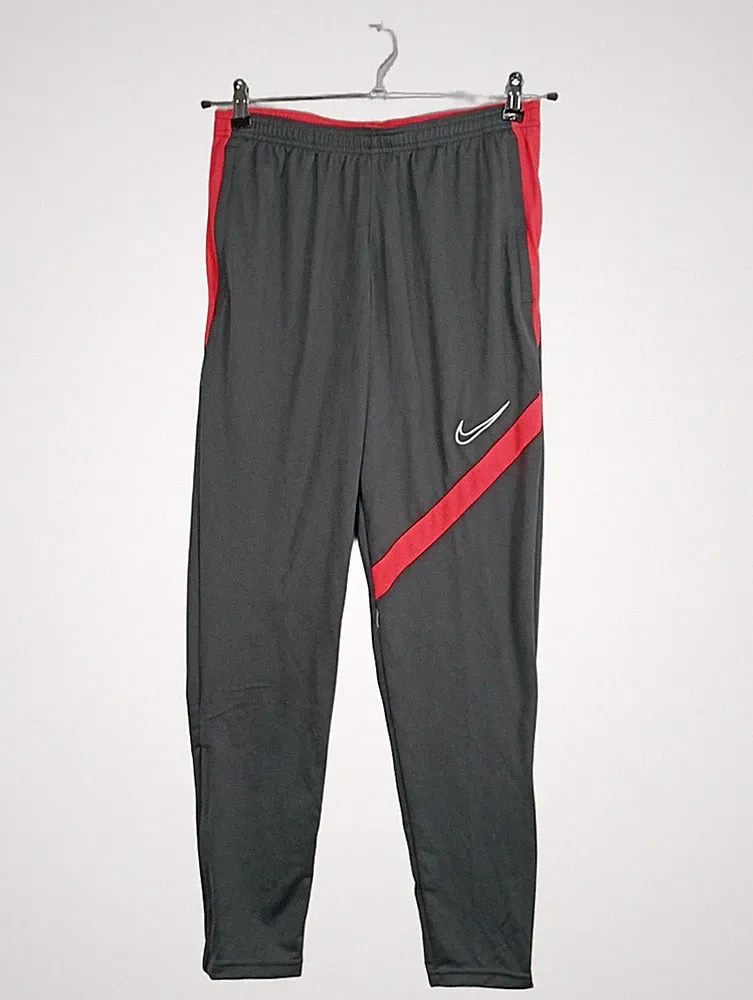 Nike Jogginghose Trainingshose Sporhose Herren Gr. 48 M Grau Rot